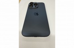 iPhone 15Pro 256 Gb titánkék, 95% akku 1,5 év gari