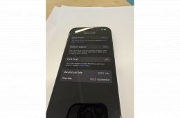 iPhone 15Pro 256 Gb titánkék, 95% akku 1,5 év gari