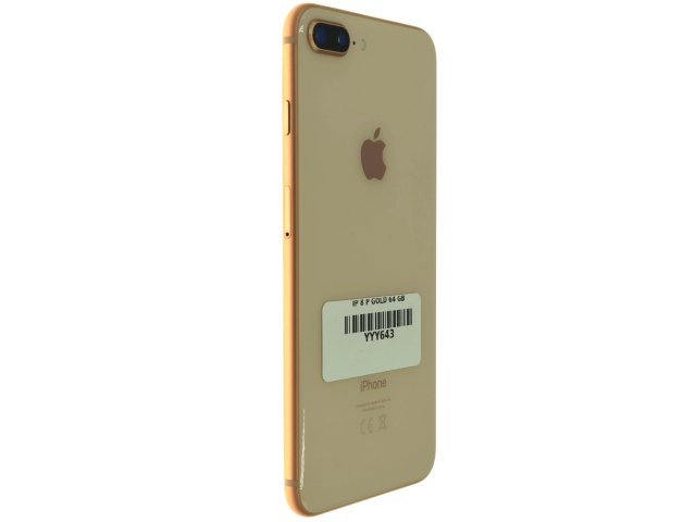 !! 1 ÉV GARANCIA !! iPhone 8 Plus Gold 64 GB – YYY643 – 100% AKKU