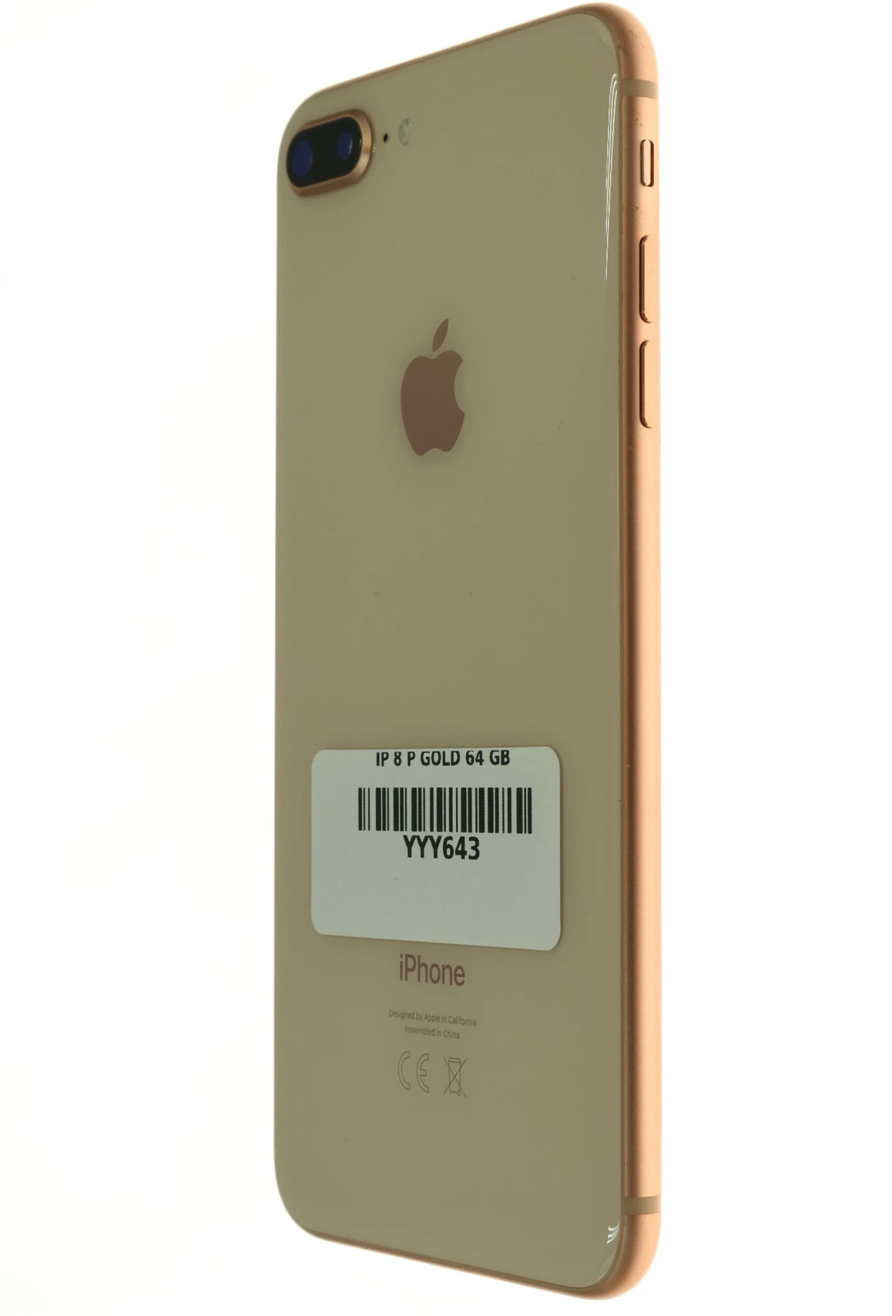 !! 1 ÉV GARANCIA !! iPhone 8 Plus Gold 64 GB – YYY643 – 100% AKKU