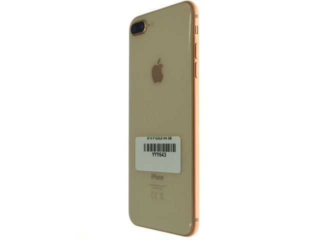 !! 1 ÉV GARANCIA !! iPhone 8 Plus Gold 64 GB – YYY643 – 100% AKKU