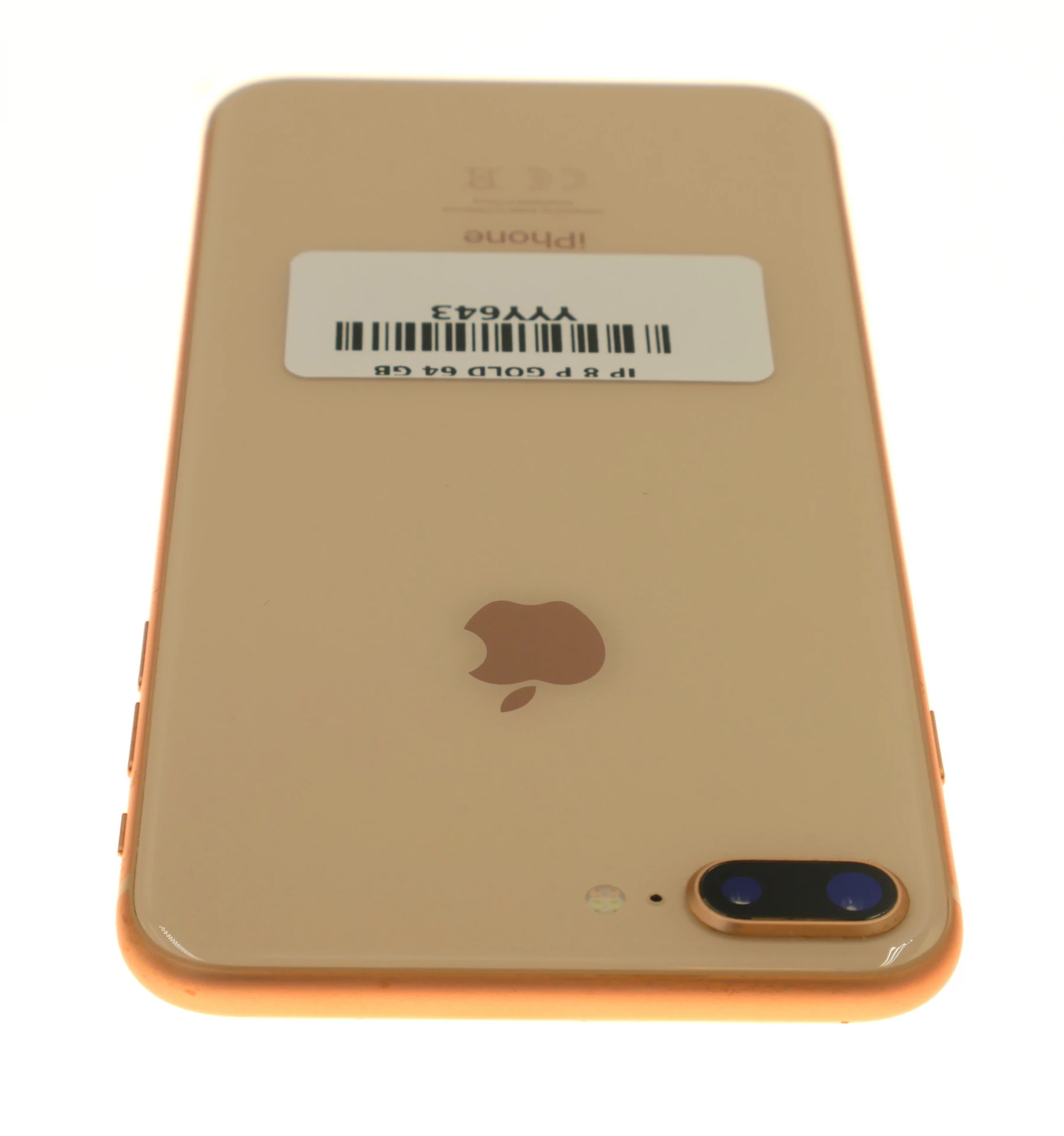 !! 1 ÉV GARANCIA !! iPhone 8 Plus Gold 64 GB – YYY643 – 100% AKKU