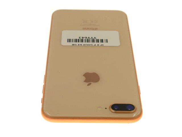 !! 1 ÉV GARANCIA !! iPhone 8 Plus Gold 64 GB – YYY643 – 100% AKKU