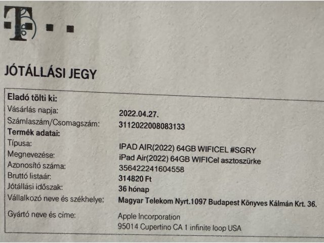 iPad Air 5(389) Wi-fi+Celular 64GB