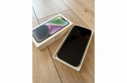 iPhone 14, 128 GB, Független, Hibátlan, Sérülésmentes. 90% akksi