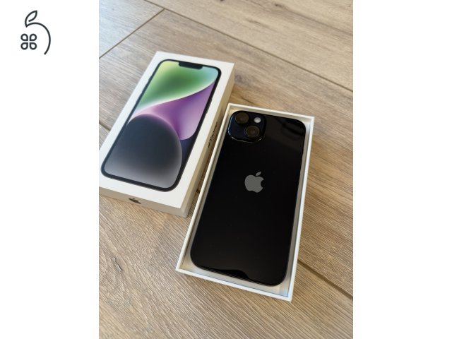 iPhone 14, 128 GB, Független, Hibátlan, Sérülésmentes. 90% akksi