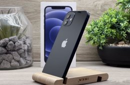 iPhone 12 Black 64GB 2 ÉV Garanciával Számlával