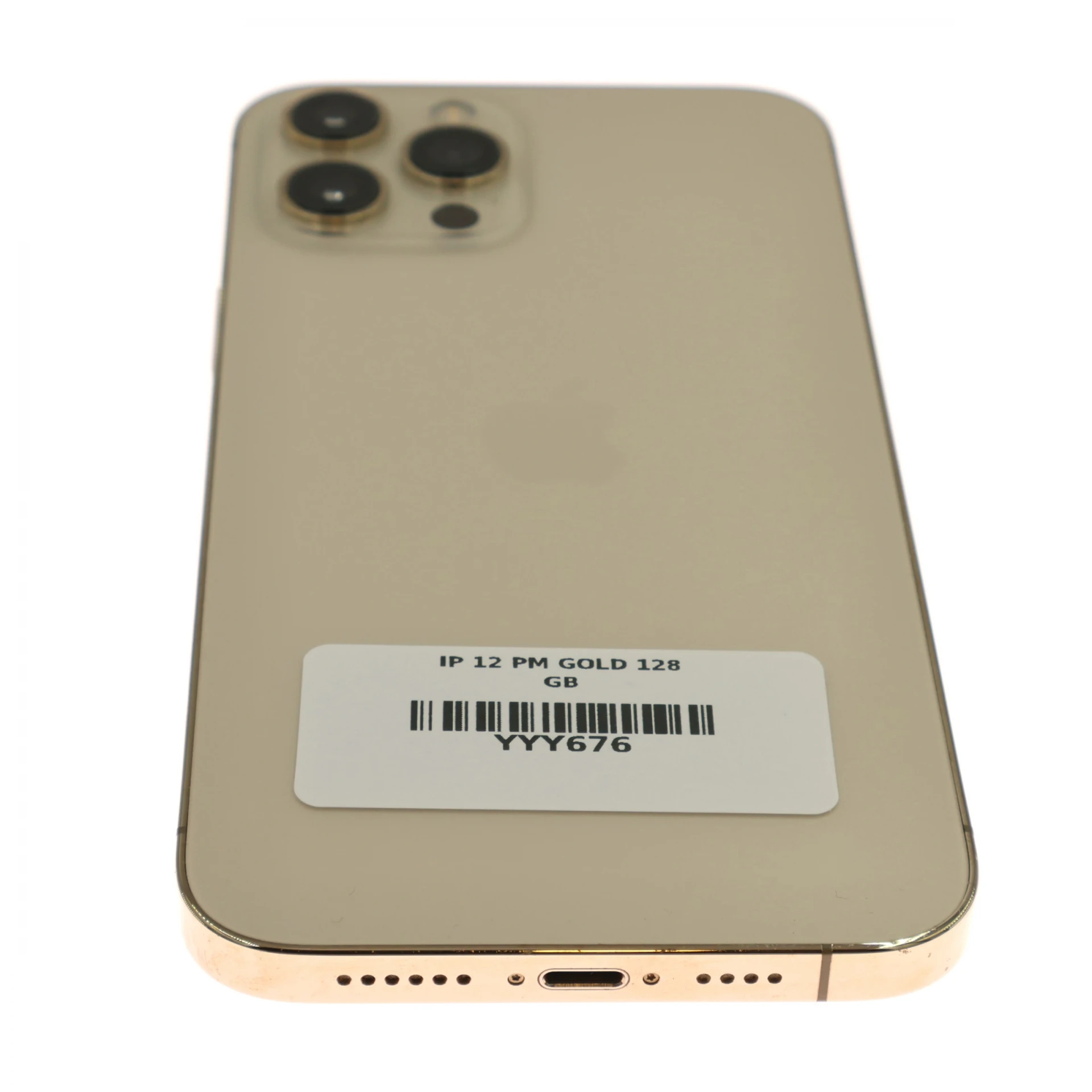 !! 1 ÉV GARANCIA !! iPhone 12 Pro Max Gold 128 GB – YYY676 – 100% AKKU