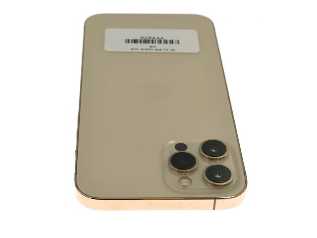 !! 1 ÉV GARANCIA !! iPhone 12 Pro Max Gold 128 GB – YYY676 – 100% AKKU