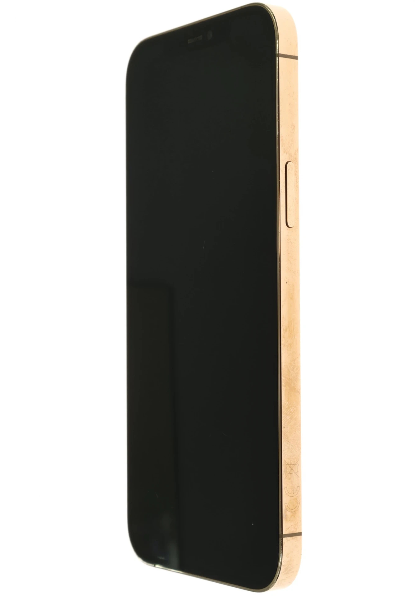 !! 1 ÉV GARANCIA !! iPhone 12 Pro Max Gold 128 GB – YYY676 – 100% AKKU