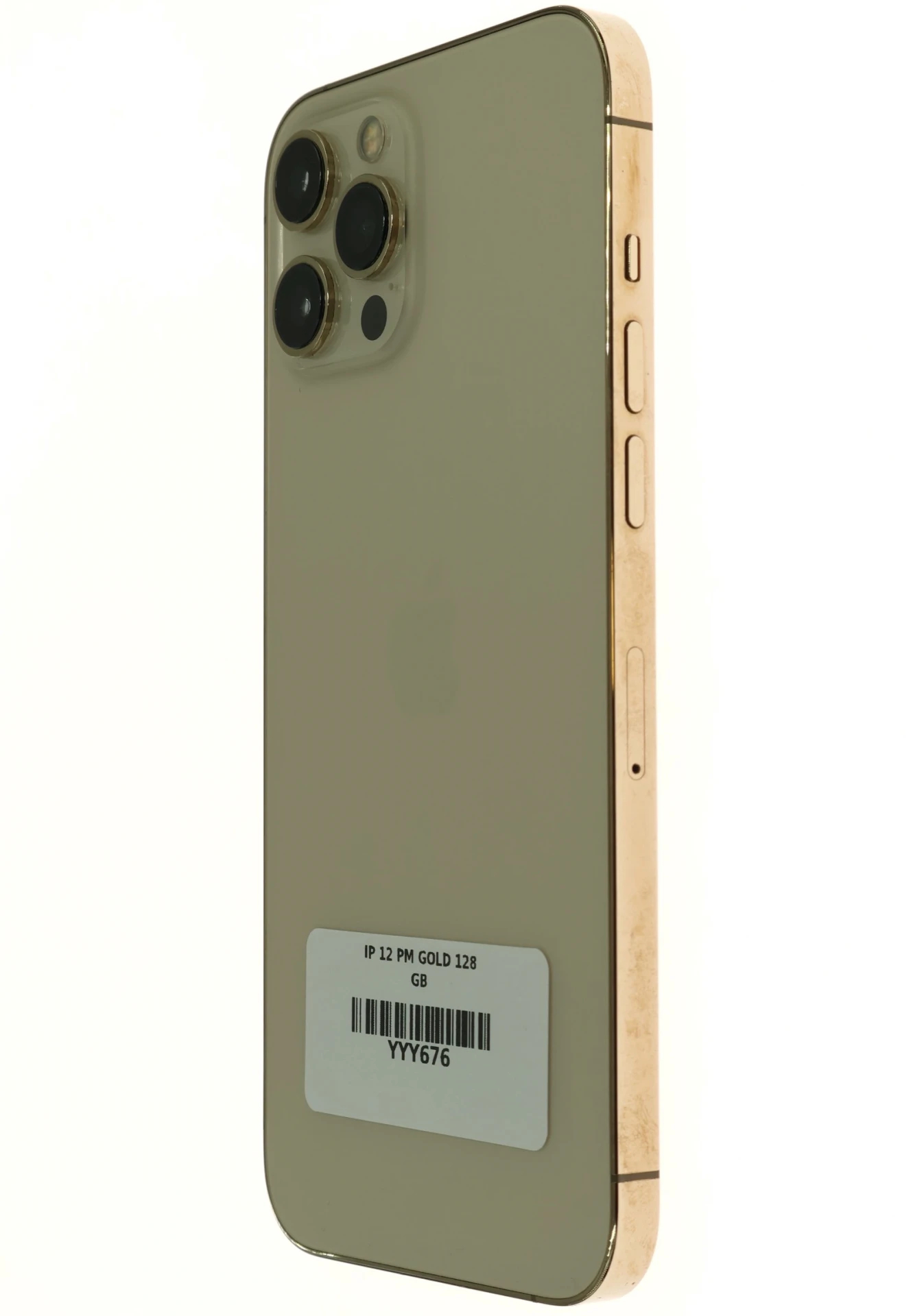 !! 1 ÉV GARANCIA !! iPhone 12 Pro Max Gold 128 GB – YYY676 – 100% AKKU