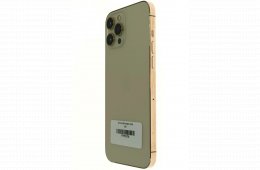 !! 1 ÉV GARANCIA !! iPhone 12 Pro Max Gold 128 GB – YYY676 – 100% AKKU