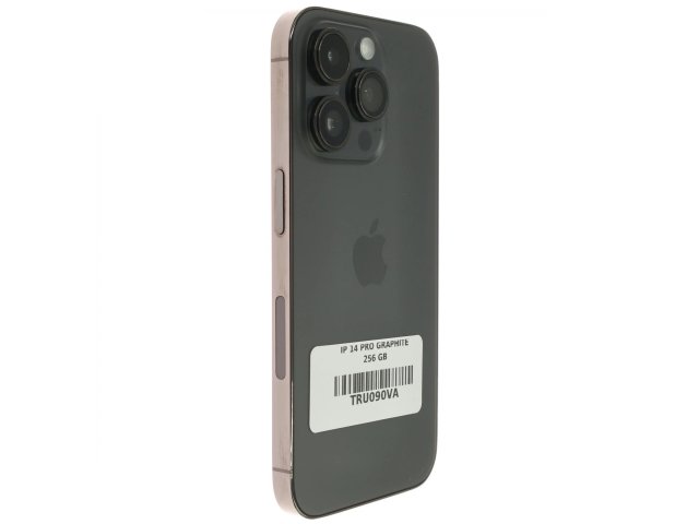 !! 1 ÉV GARANCIA !! iPhone 14 Pro Graphite 256 GB – TRU090VA – 100% AKKU