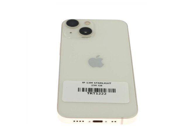 !! 1 ÉV GARANCIA !! iPhone 13 Mini Starlight 256 GB – TRT1222 – 100% AKKU