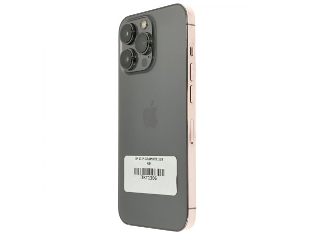 !! 1 ÉV GARANCIA !! iPhone 13 Pro Graphite 128 GB – TRT1306 – 100% AKKU