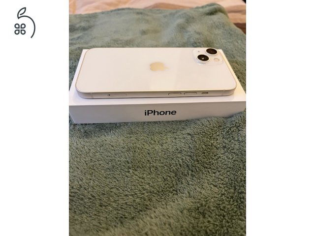 iPhone 13 - 138Gb, Fehér, Ajándék tokkal