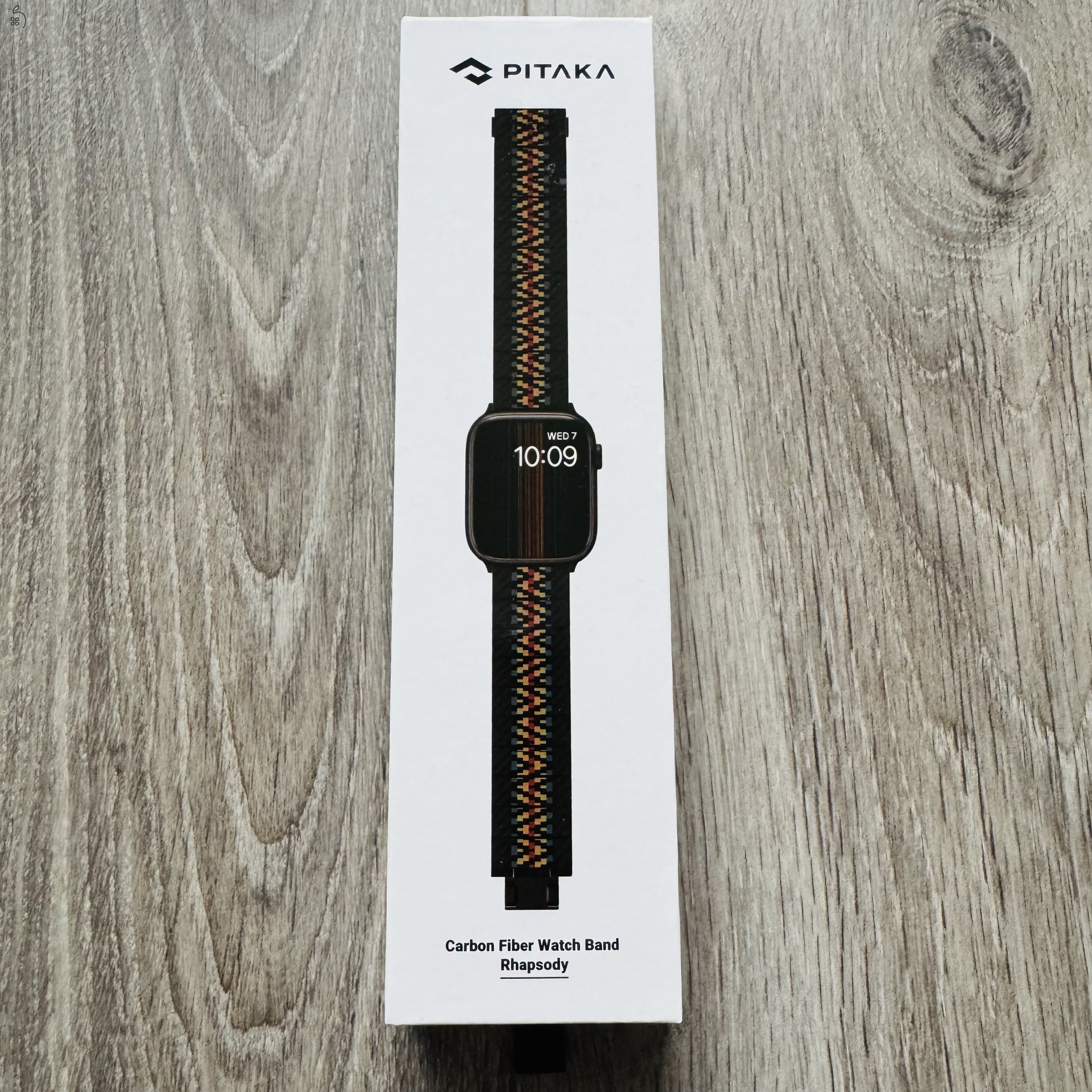 PITAKA Carbon Fiber Apple Watch szíj (Rhapsody)