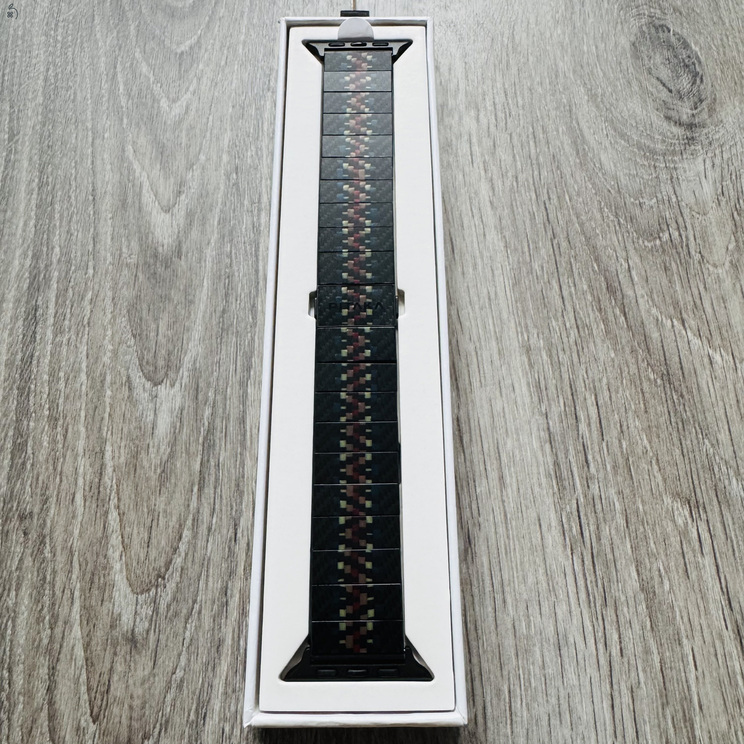 PITAKA Carbon Fiber Apple Watch szíj (Rhapsody)