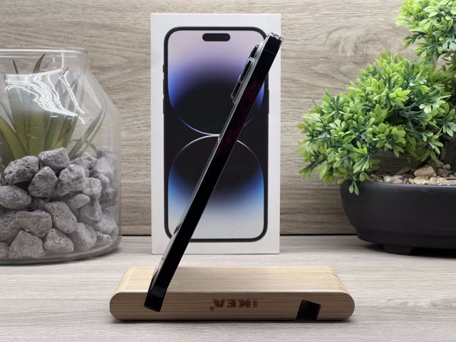 iPhone 14 Pro Max Space Black 256GB 2 ÉV Garanciával Számlával Aksi 94%