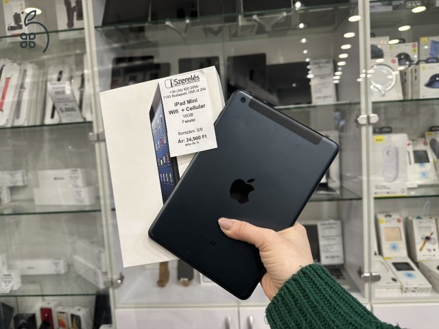 IGAZI KURIÓZUM | iPad Mini 1st gen 16 GB Wifi + Cellular garanciával (0/1)