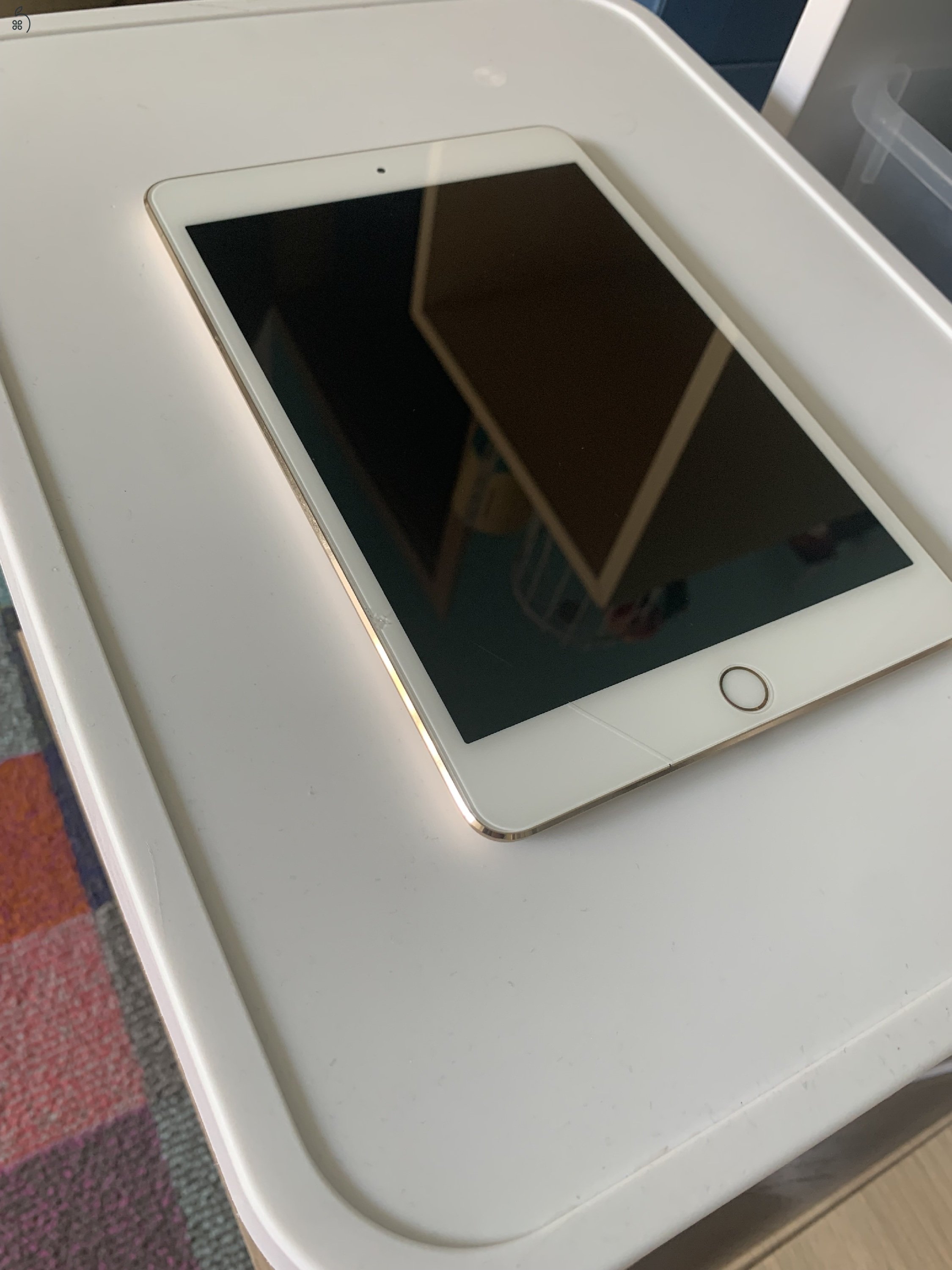 ipad mini tökéletes állapotú akku 95% arany színű 128GB