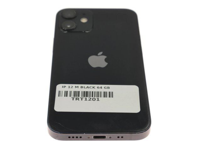 !! 1 ÉV GARANCIA !! iPhone 12 Mini Black 64 GB – TRT1201 – 100% AKKU