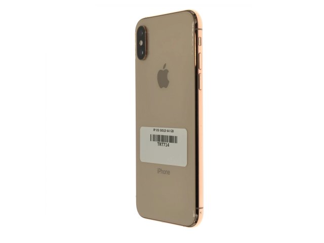 !! 1 ÉV GARANCIA !! iPhone XS Gold 64 GB – TRT714 – 100% AKKU