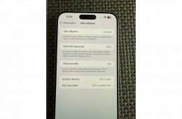 iPhone 15 Pro MAX 1TB Fehér Titán - 4 hónap Apple szervízgarancia - APCOM