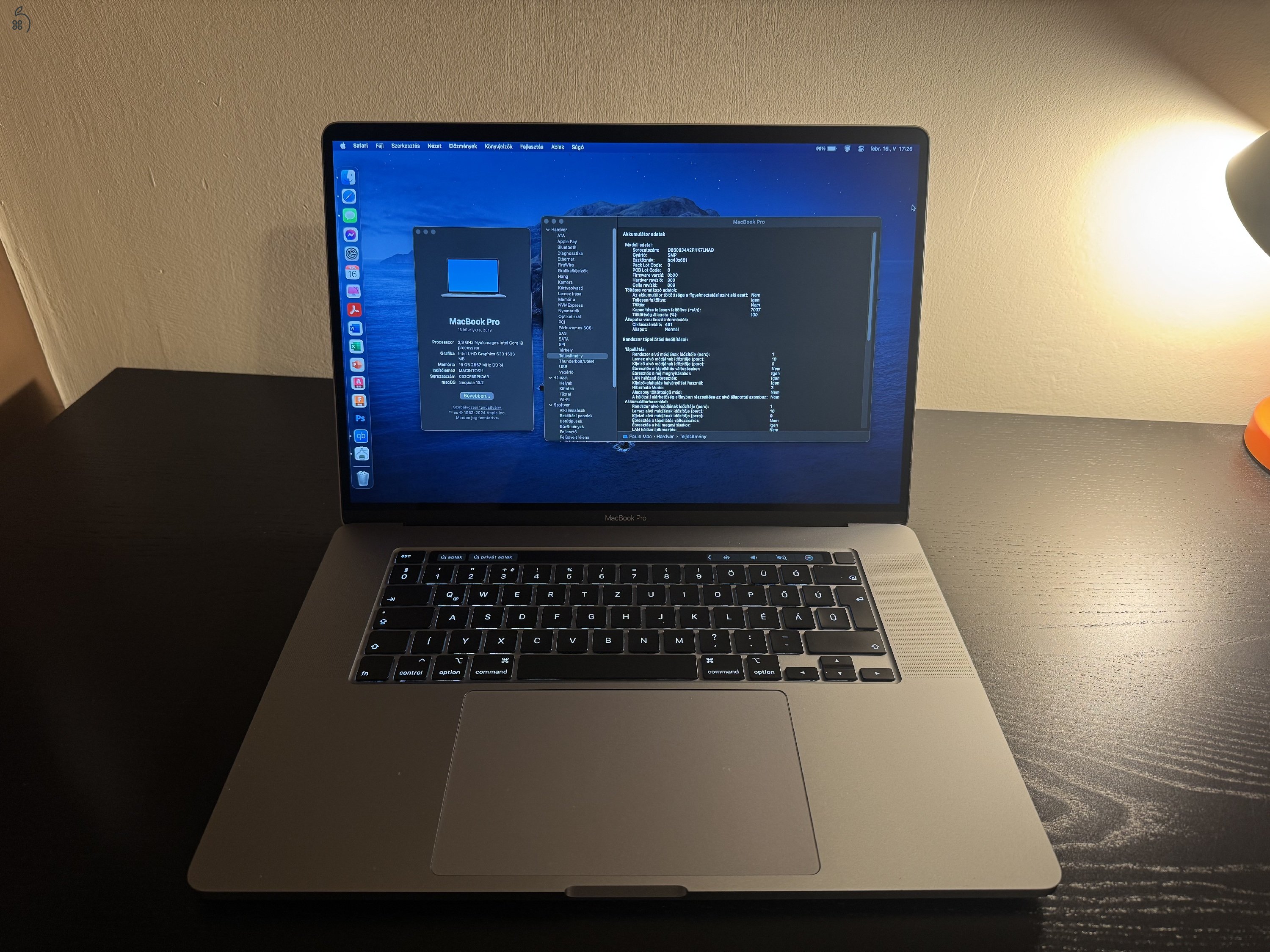 MacBook Pro 16” / 2019 / i9 / 16GB / 1TB