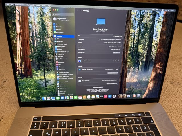 Apple Macbook Pro 2019 16 i7 2.6/32GB DDR4/512GB SSD/RADEON 5300M 4GB