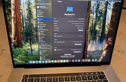 Apple Macbook Pro 2019 16 i7 2.6/32GB DDR4/512GB SSD/RADEON 5300M 4GB