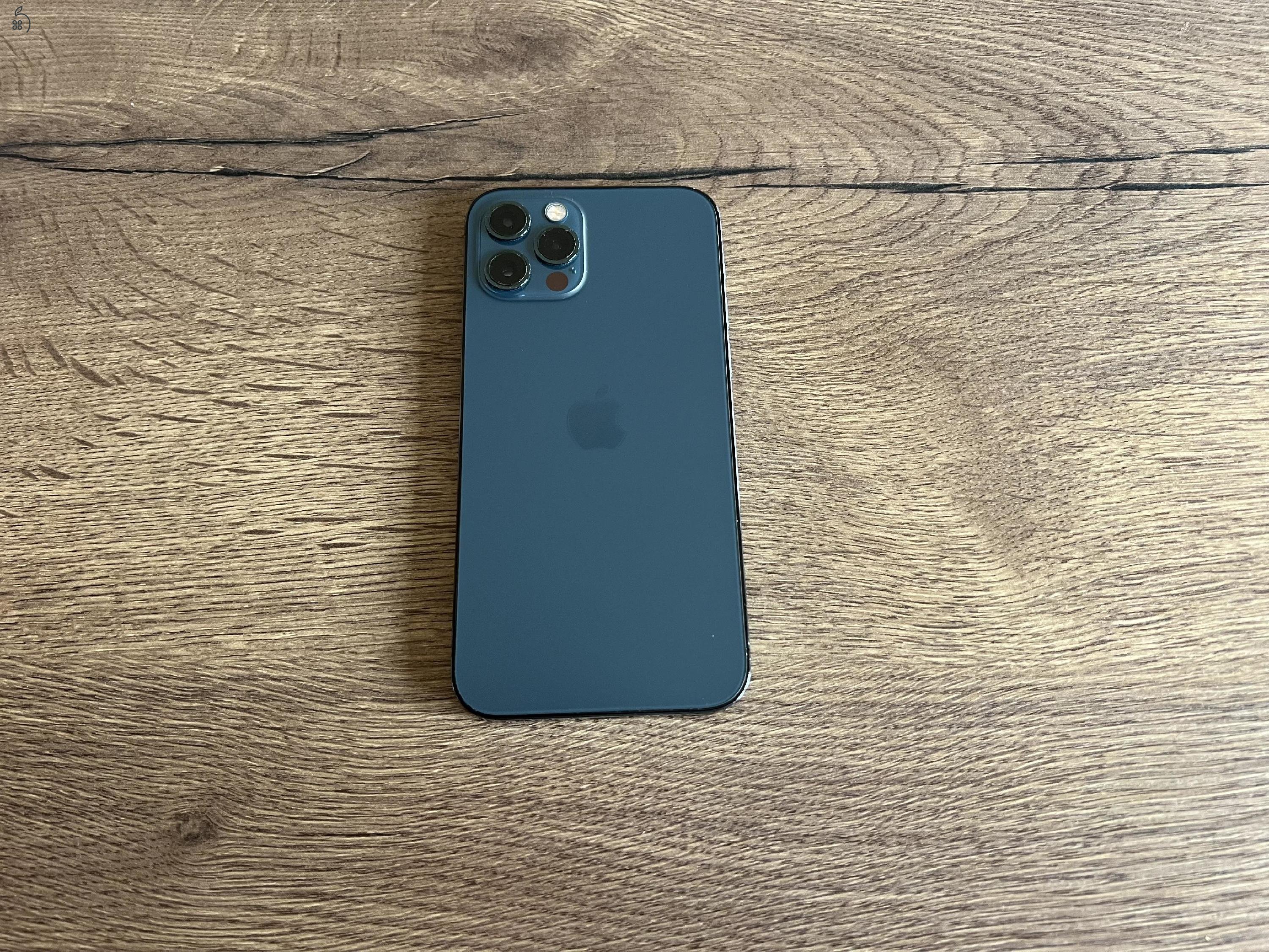 xiPhone 12 Pro 256 GB Pacific Blue - 4 hónap Apple szervízgarancia - APCOM