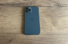 xiPhone 12 Pro 256 GB Pacific Blue - 4 hónap Apple szervízgarancia - APCOM