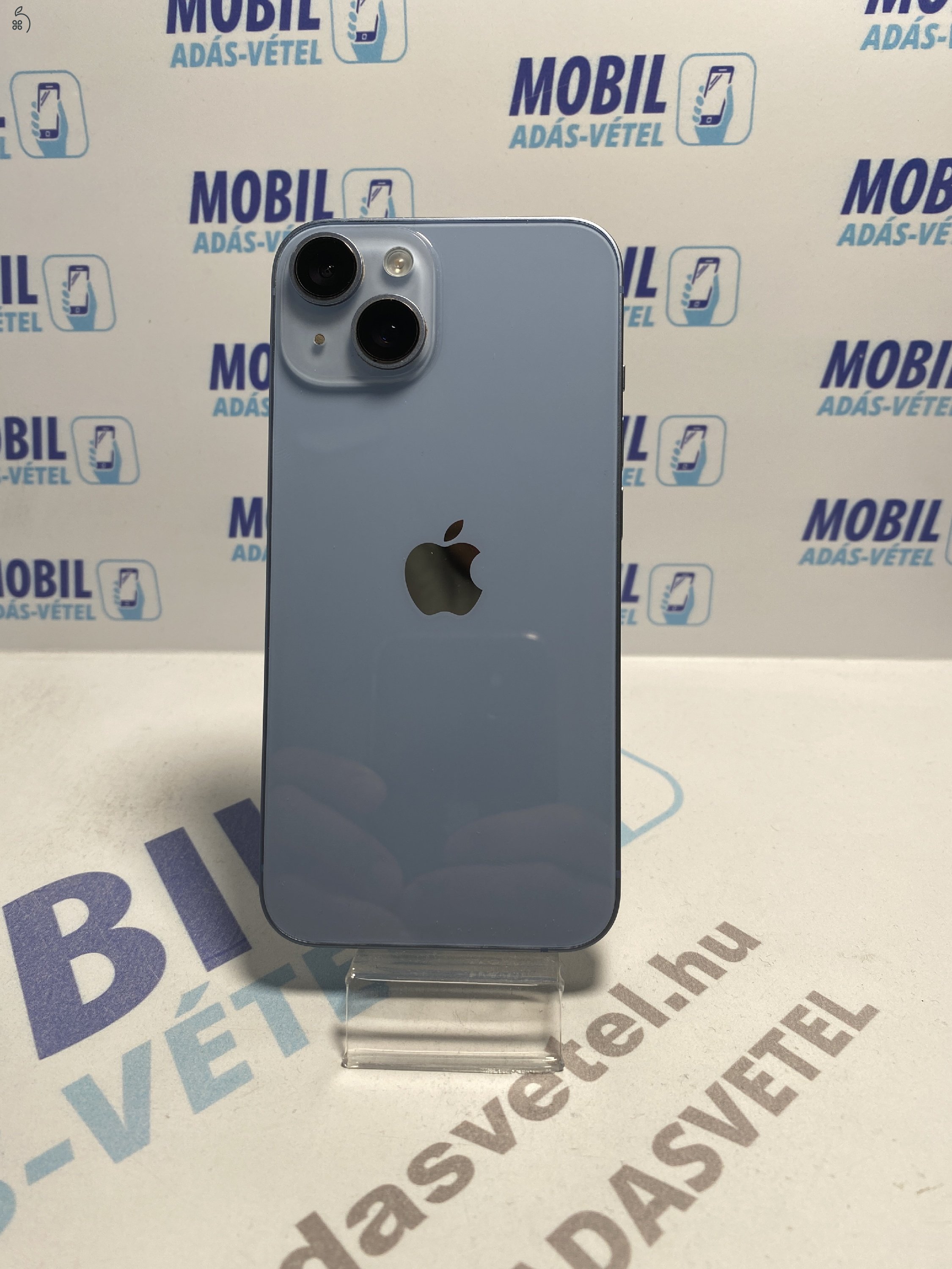 Apple iPhone 14 256 GB Blue - akku 94% - 12 hó garancia