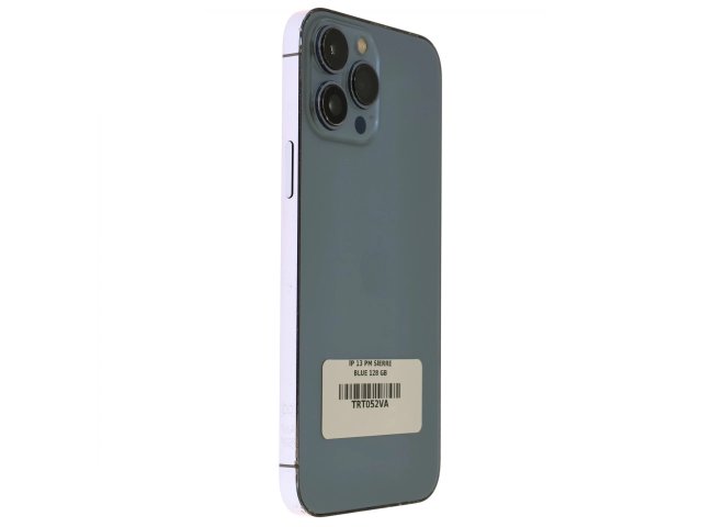 !! 1 ÉV GARANCIA !! iPhone 13 Pro Max Sierra Blue 128 GB – TRT052VA – 100% AKKU