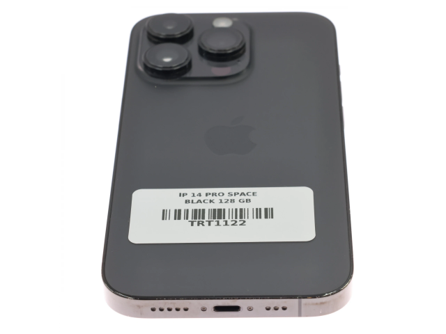 !! 1 ÉV GARANCIA !! Apple iPhone 14 Pro 128 GB Space Black 100%