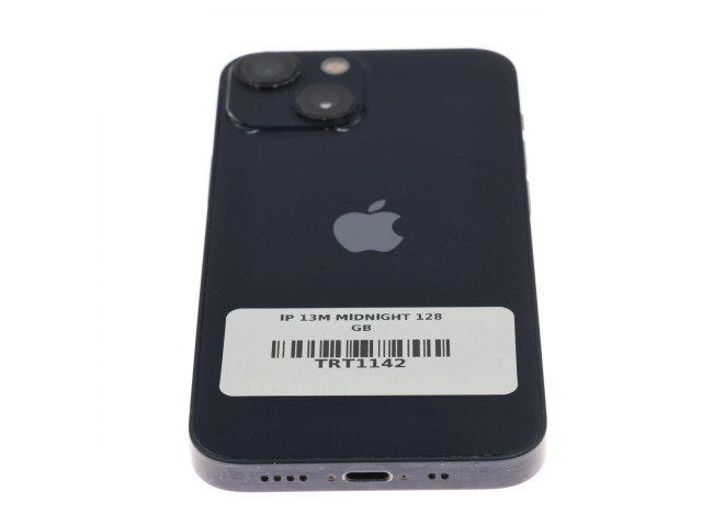 !! 1 ÉV GARANCIA !! Apple iPhone 13 Mini 128 GB Midnight 100%