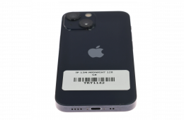 !! 1 ÉV GARANCIA !! Apple iPhone 13 Mini 128 GB Midnight 100%