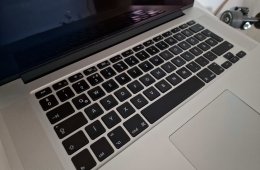 MacBook Pro Retina, 15 inch, 2,5 GHz, Intel Core i7, 16 GB