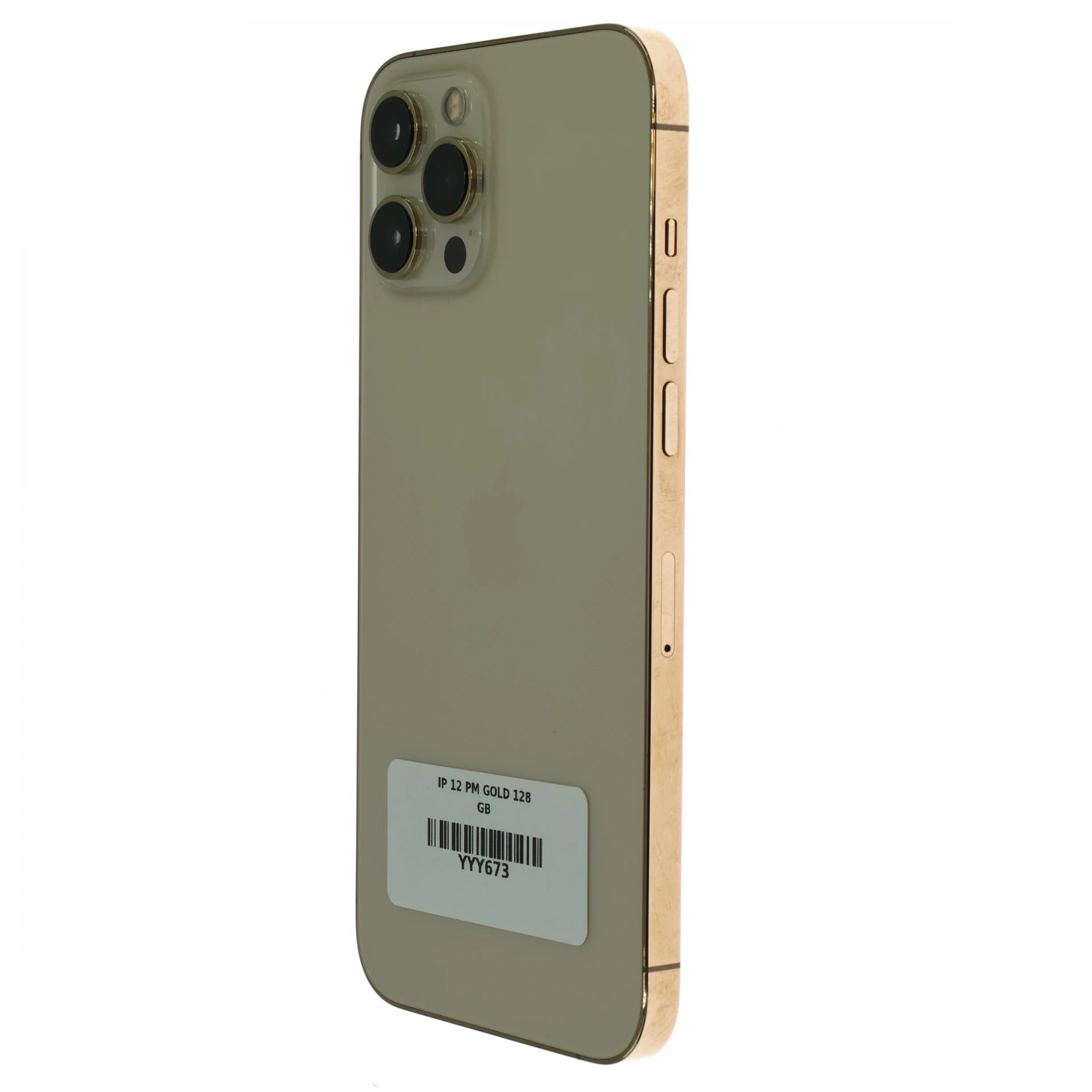 !! 1 ÉV GARANCIA !! iPhone 12 Pro Max Gold 128 GB – YYY673 – 100% AKKU