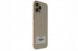 !! 1 ÉV GARANCIA !! iPhone 12 Pro Max Gold 128 GB – YYY673 – 100% AKKU