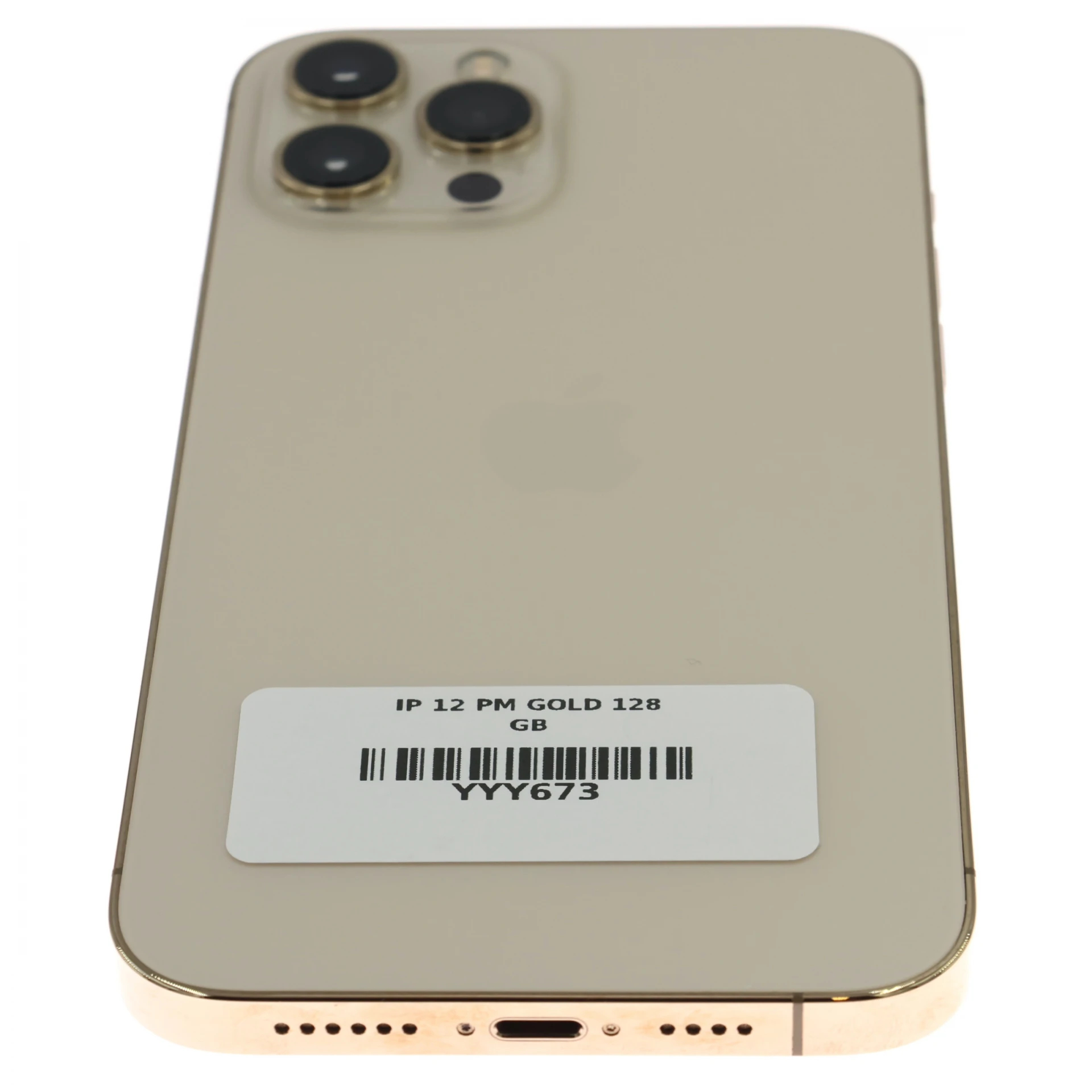 !! 1 ÉV GARANCIA !! iPhone 12 Pro Max Gold 128 GB – YYY673 – 100% AKKU