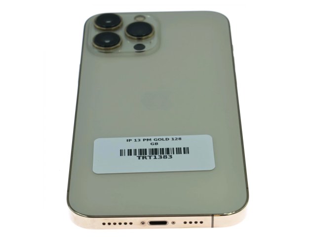 !! 1 ÉV GARANCIA !! iPhone 13 Pro Max Gold 128 GB – TRT1383 – 100% AKKU