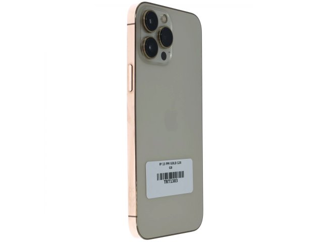 !! 1 ÉV GARANCIA !! iPhone 13 Pro Max Gold 128 GB – TRT1383 – 100% AKKU