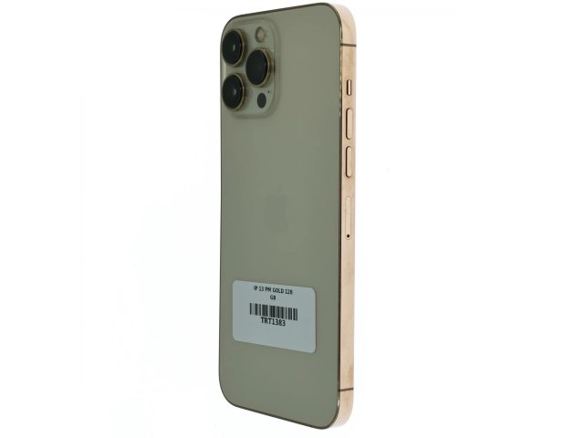 !! 1 ÉV GARANCIA !! iPhone 13 Pro Max Gold 128 GB – TRT1383 – 100% AKKU