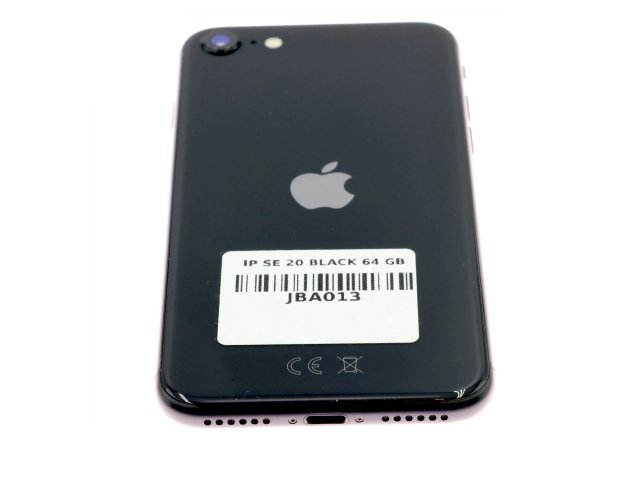 !! 1 ÉV GARANCIA !! Apple iPhone SE (2020) 64 GB Black 87%