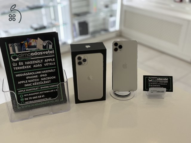 iPhone 11 Pro Max 256GB Független Újszerű/1-3 hónap gar./Akku 100%/p4062