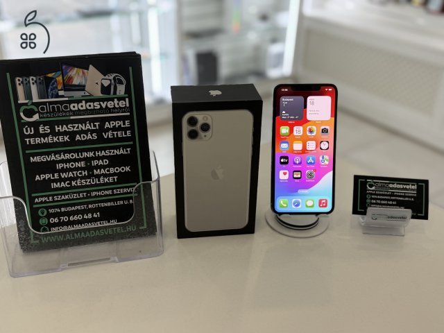 iPhone 11 Pro Max 256GB Független Újszerű/1-3 hónap gar./Akku 100%/p4062