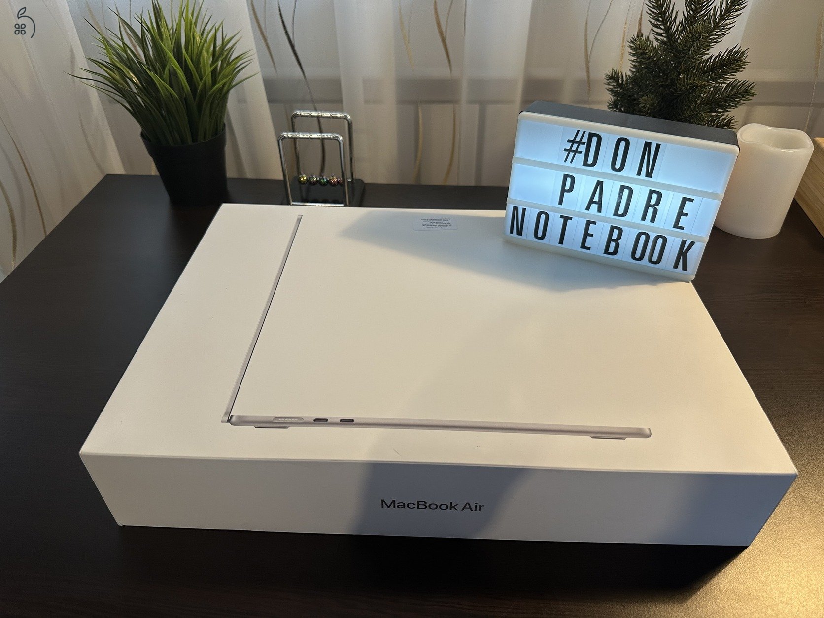 ÚJ Bontatlan Apple Macbook Air 15,3