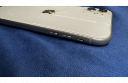 Apple iPhone 11 128GB fehér hibátlan állapot 82% akku